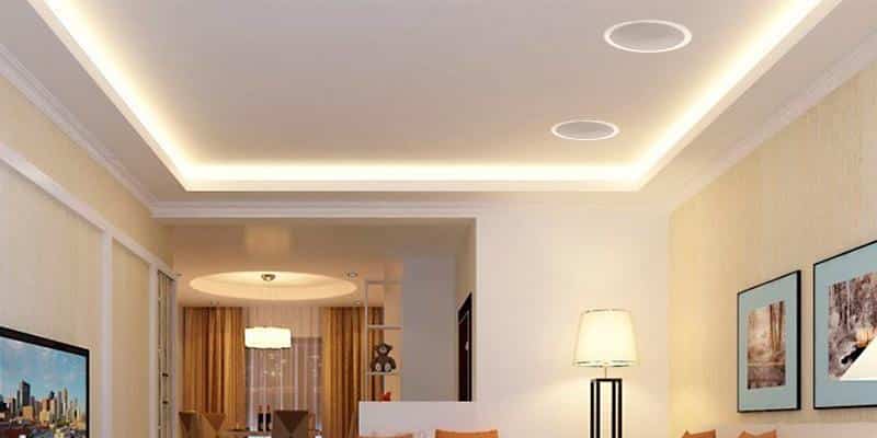 In-ceiling speaker used for paging and bell announcements