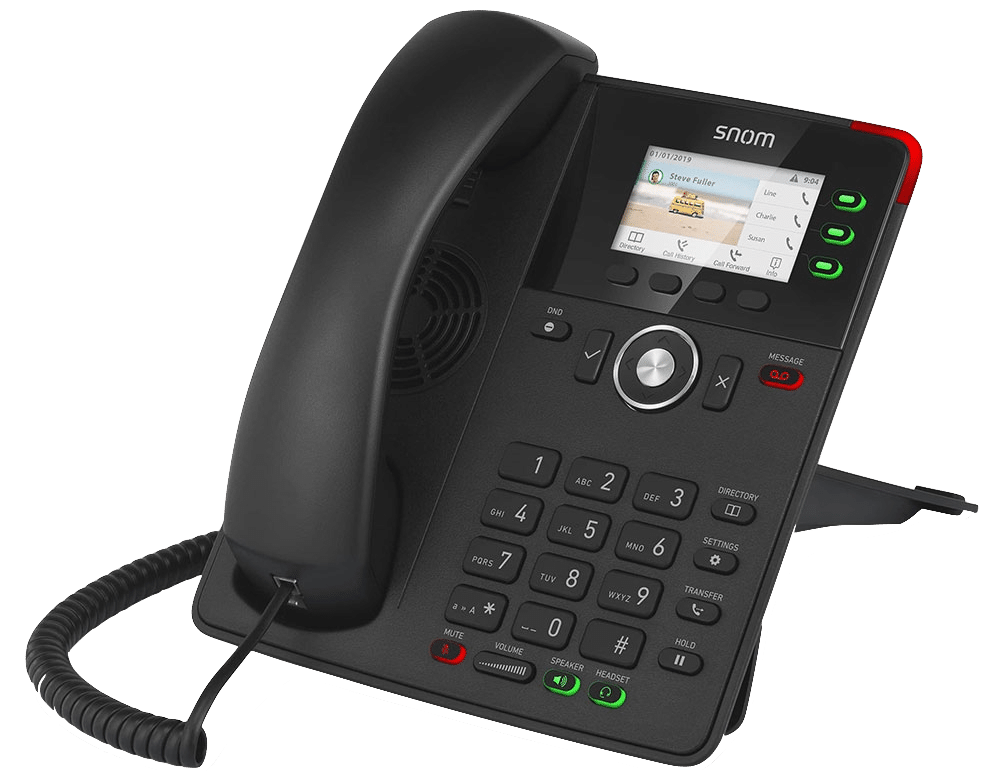 Snom D717 2.8-inch display phone