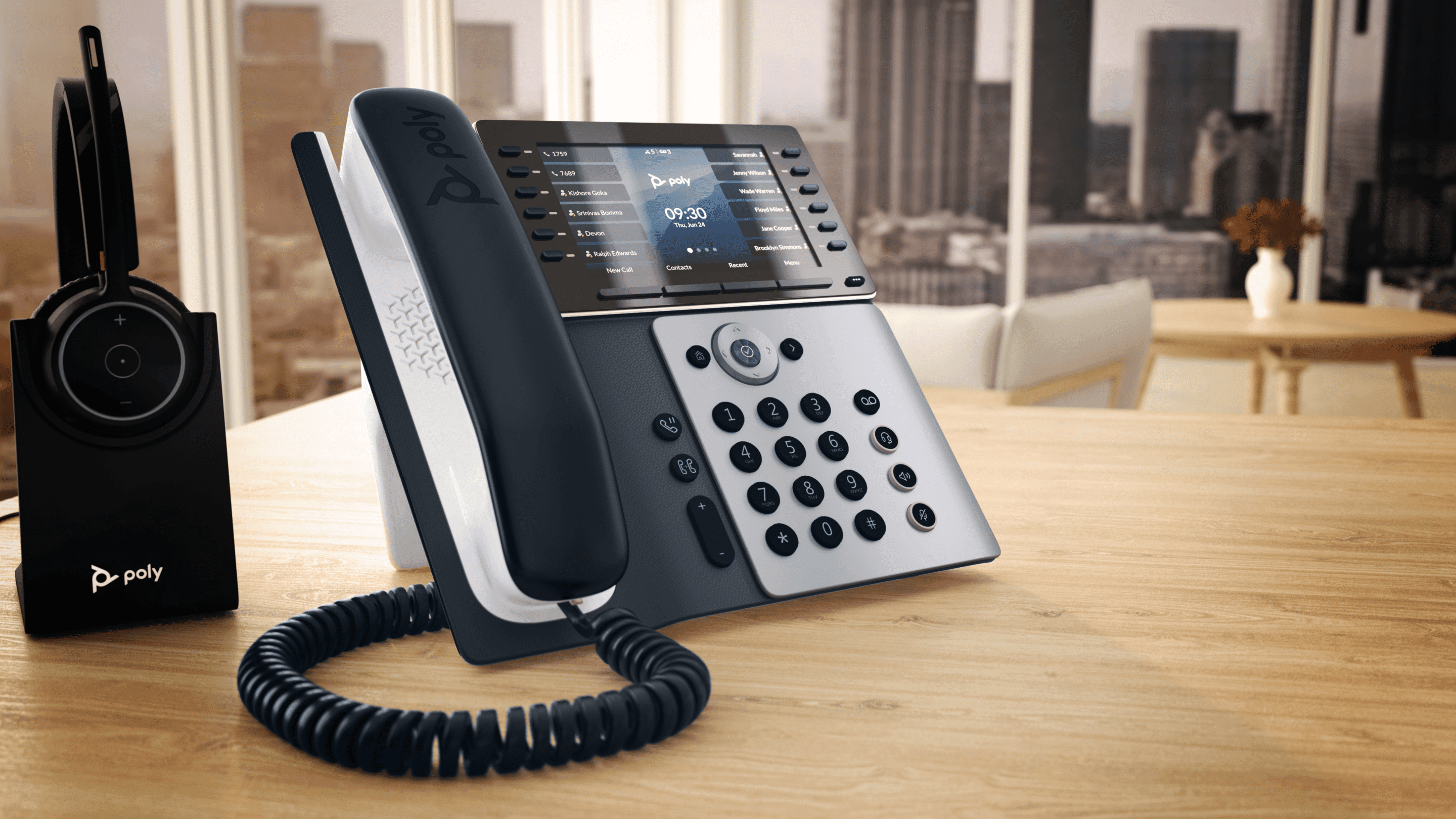 Poly by HP business phones — installed and supported by Phonewire