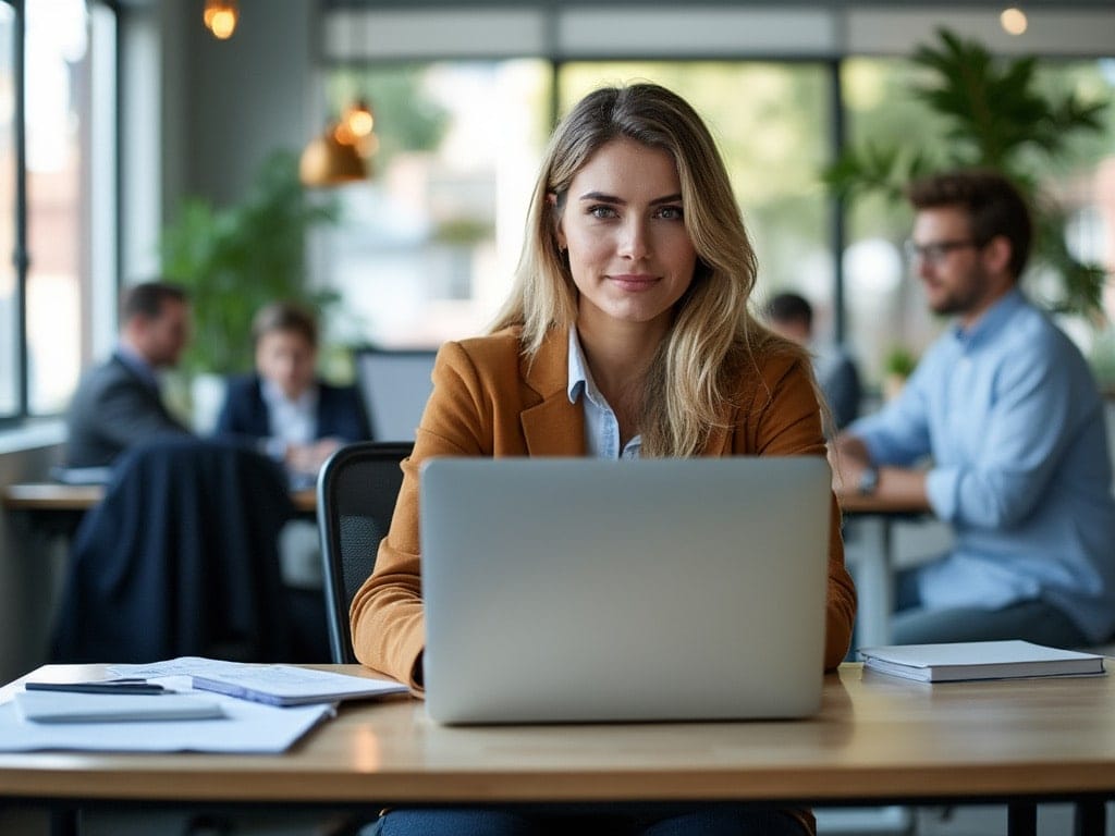 Phonewire team member on a professional business phone consultation