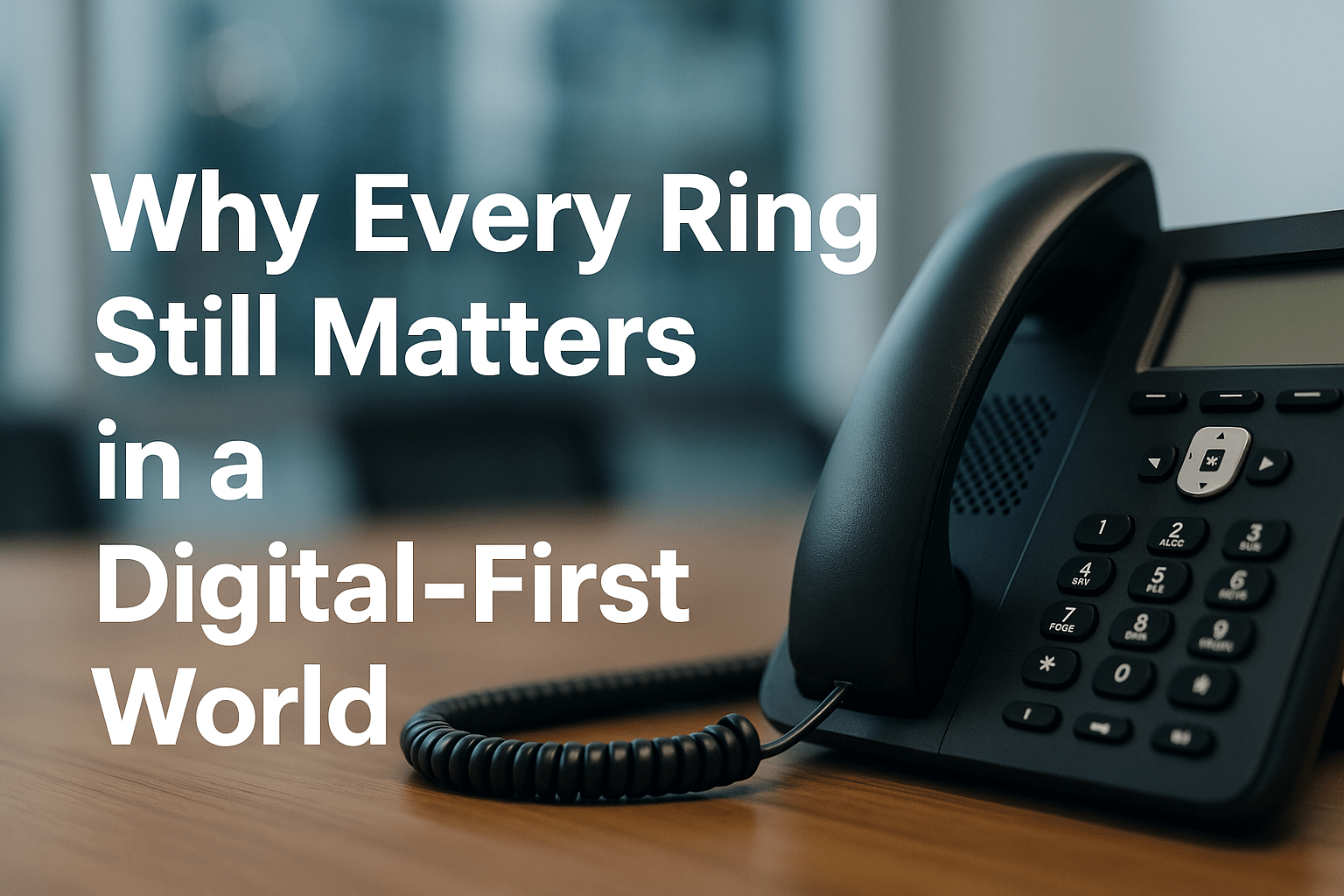 Why Every Business Call Still Matters in a Digital-First World