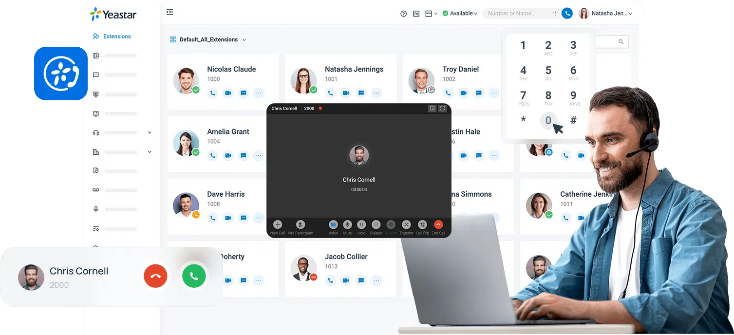 Phonewire integrations — CRM and business app connections in the Yeastar Linkus UC platform